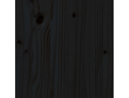 VIDAXL - Tabouret de bar Tabourets de bar 2 pcs noir 40x48,5x115,5 cm bois massif de...