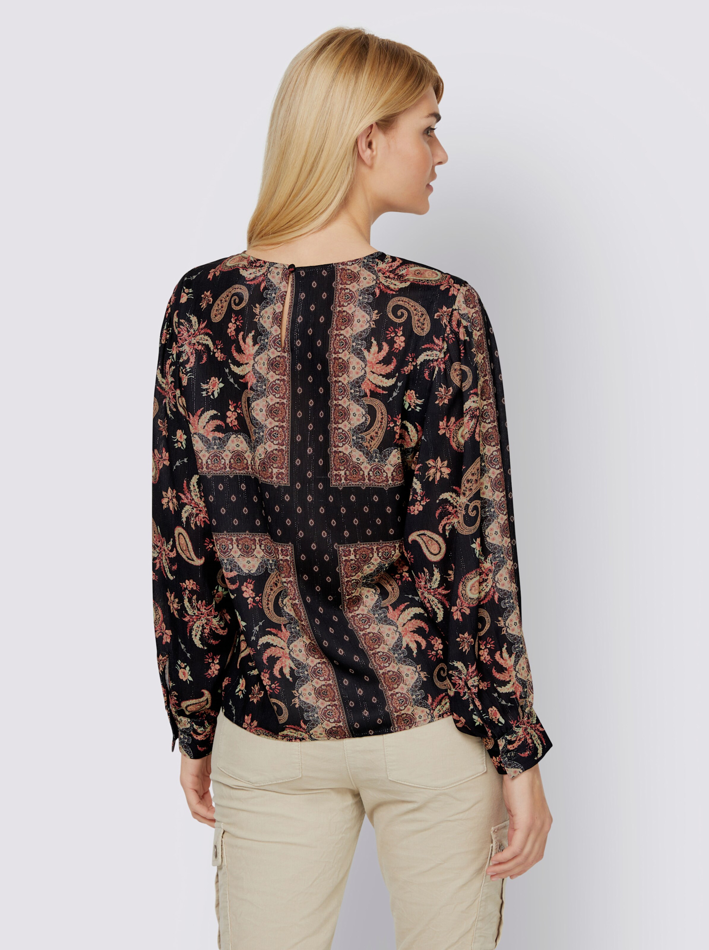 Druckbluse