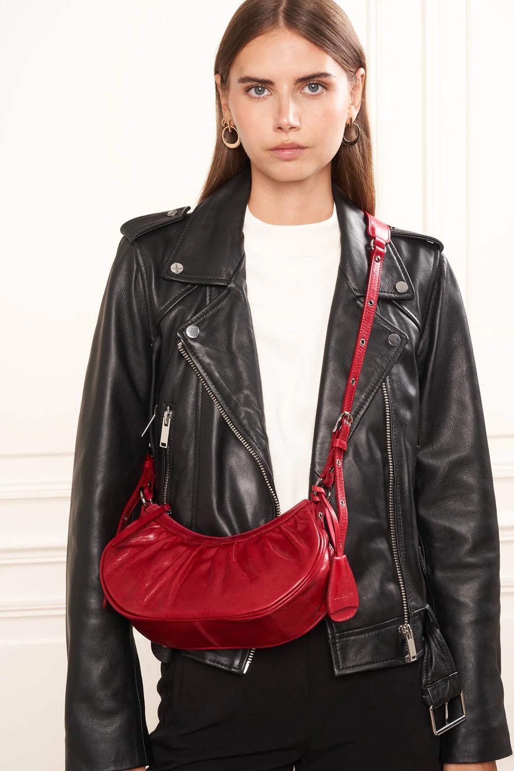 Rétro & Glam-Petit sac demi lune