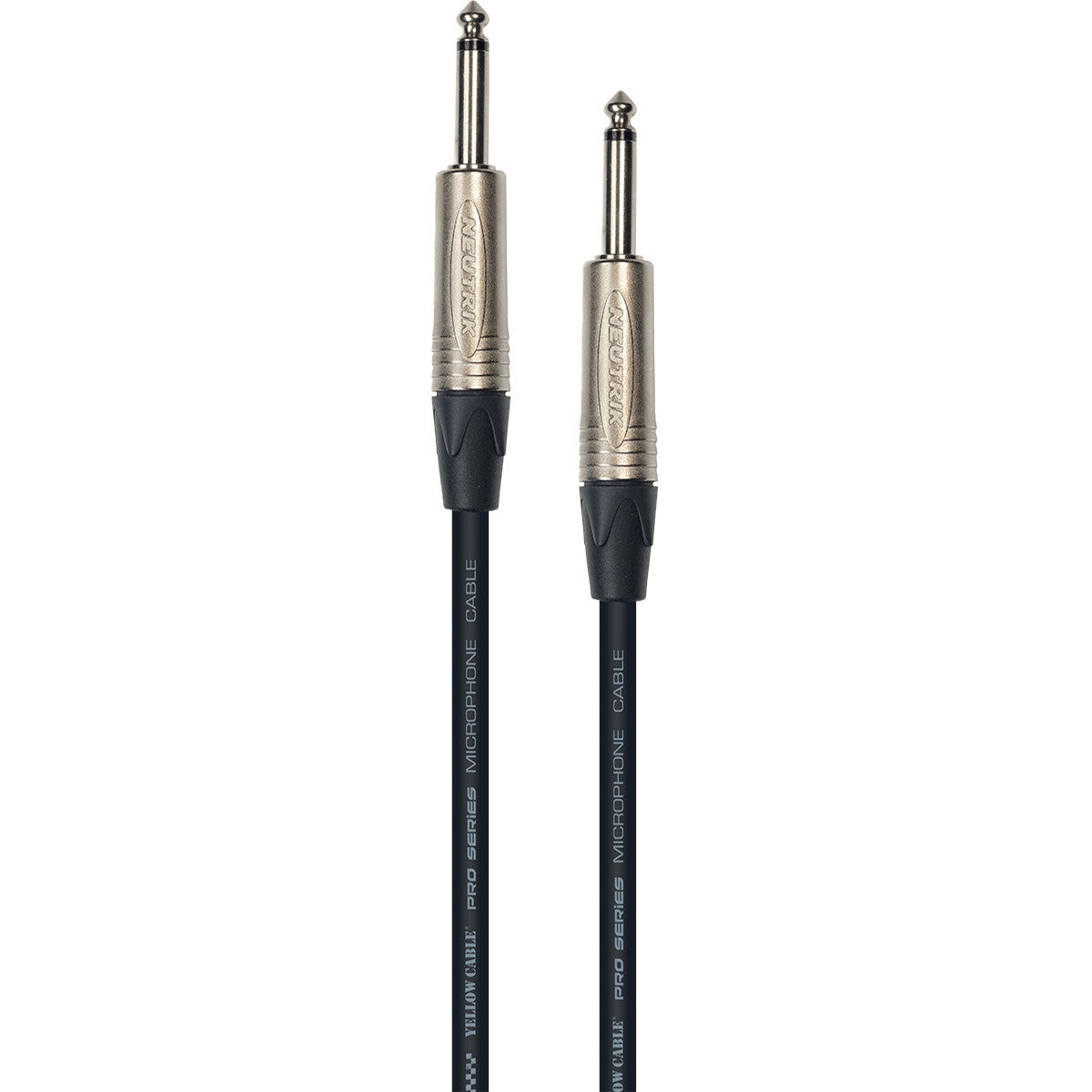 Yellow Cable PROG710D Pro Series, 6.3mm TS Neutrik Jackkabel, 10 meter