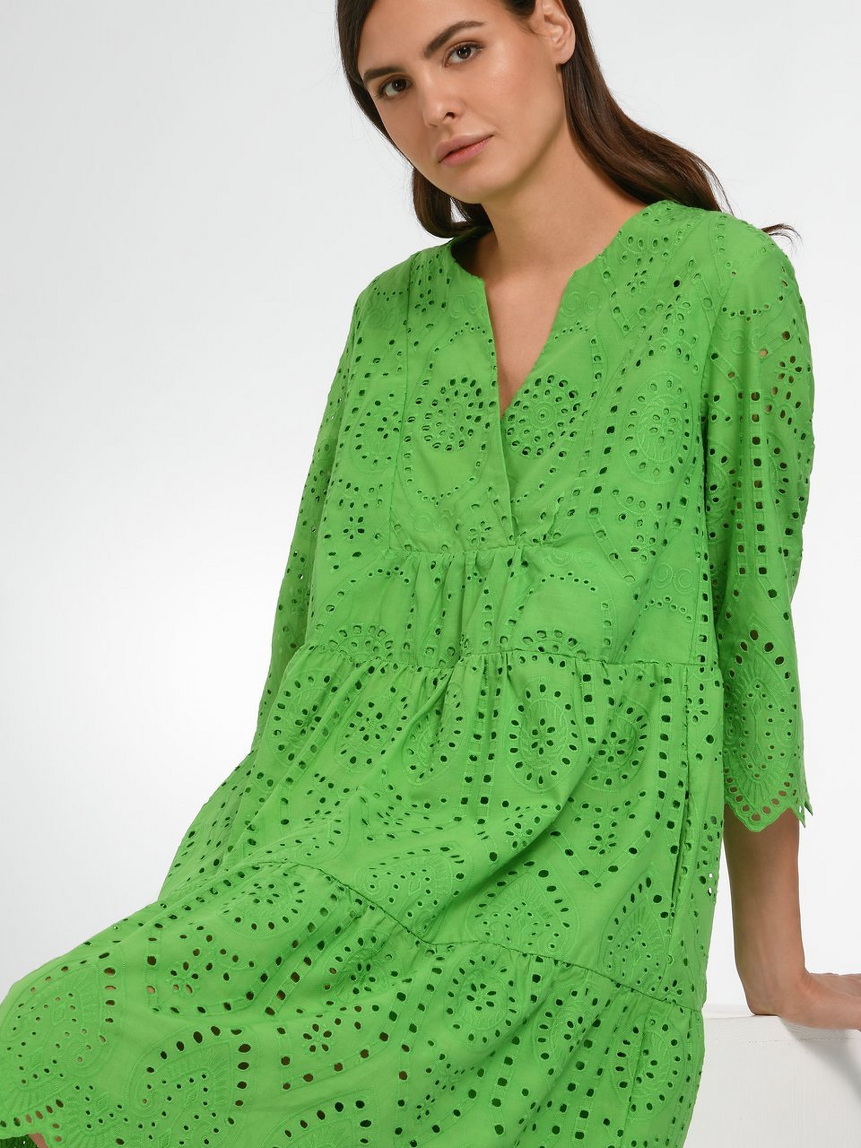 Kleid mit 3/4-Arm