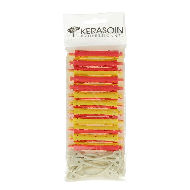 Lot de 12 bigoudis permanente courts 9mm