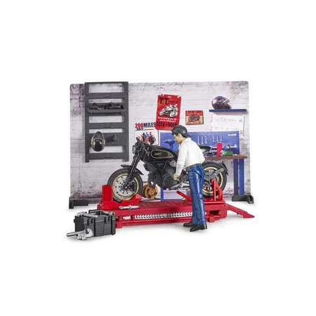 BRUDER® 62101 bworld Motorradwerkstatt