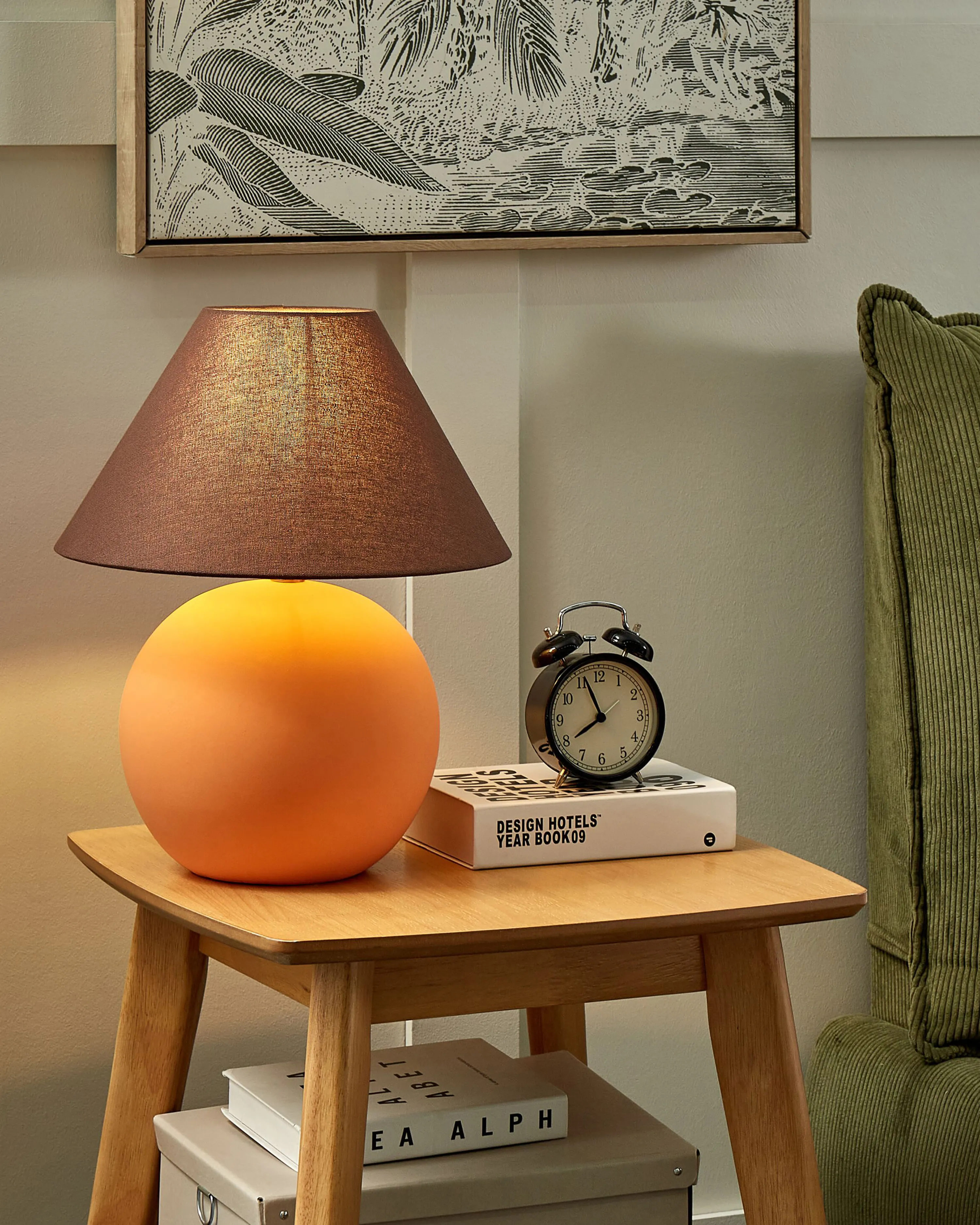 Tafellamp LIMIA Keramiek Oranje