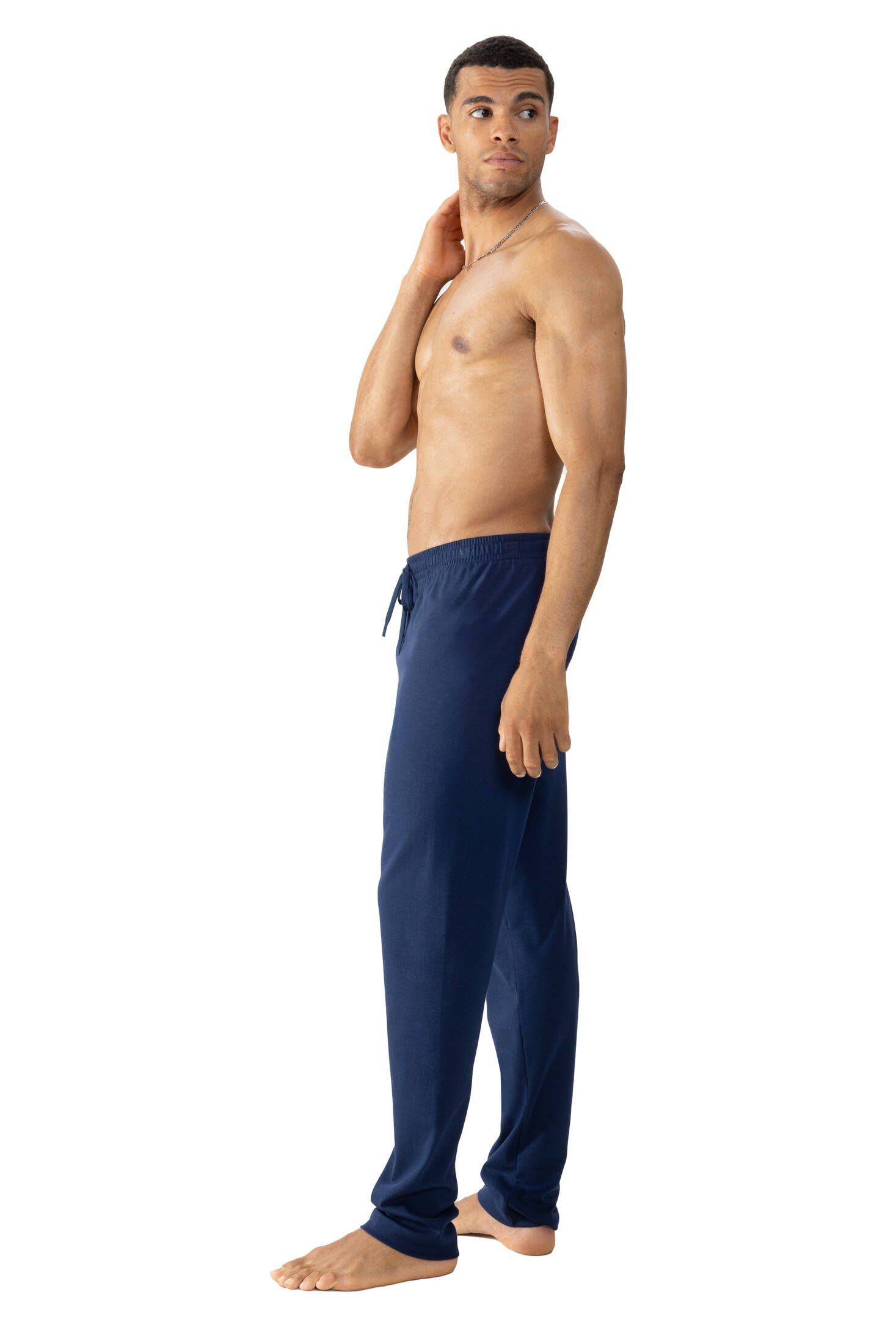 mey| Herren Hose lang Serie Solid Night