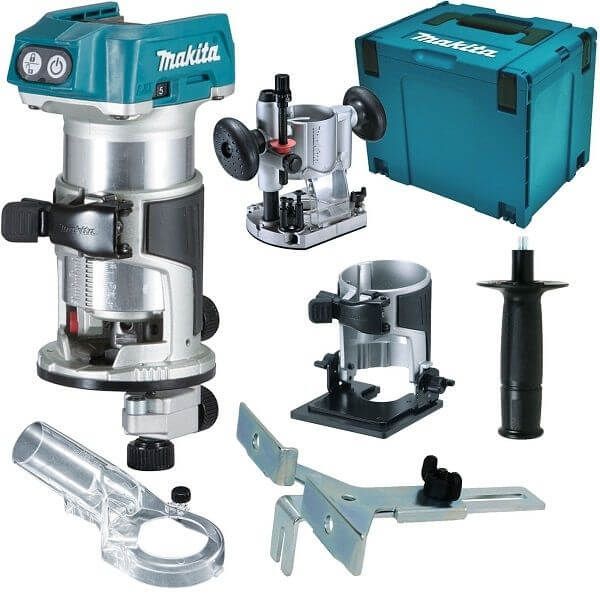 Makita DRT50ZJX2 18V Li-ion accu boven-/kantenfrees body in Mbox