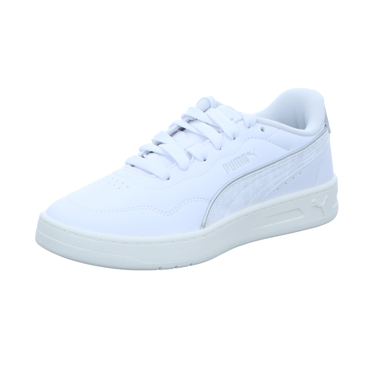 Puma Damen-Sneaker COURT LALLY DAYNIGHT Weiß-Silber
