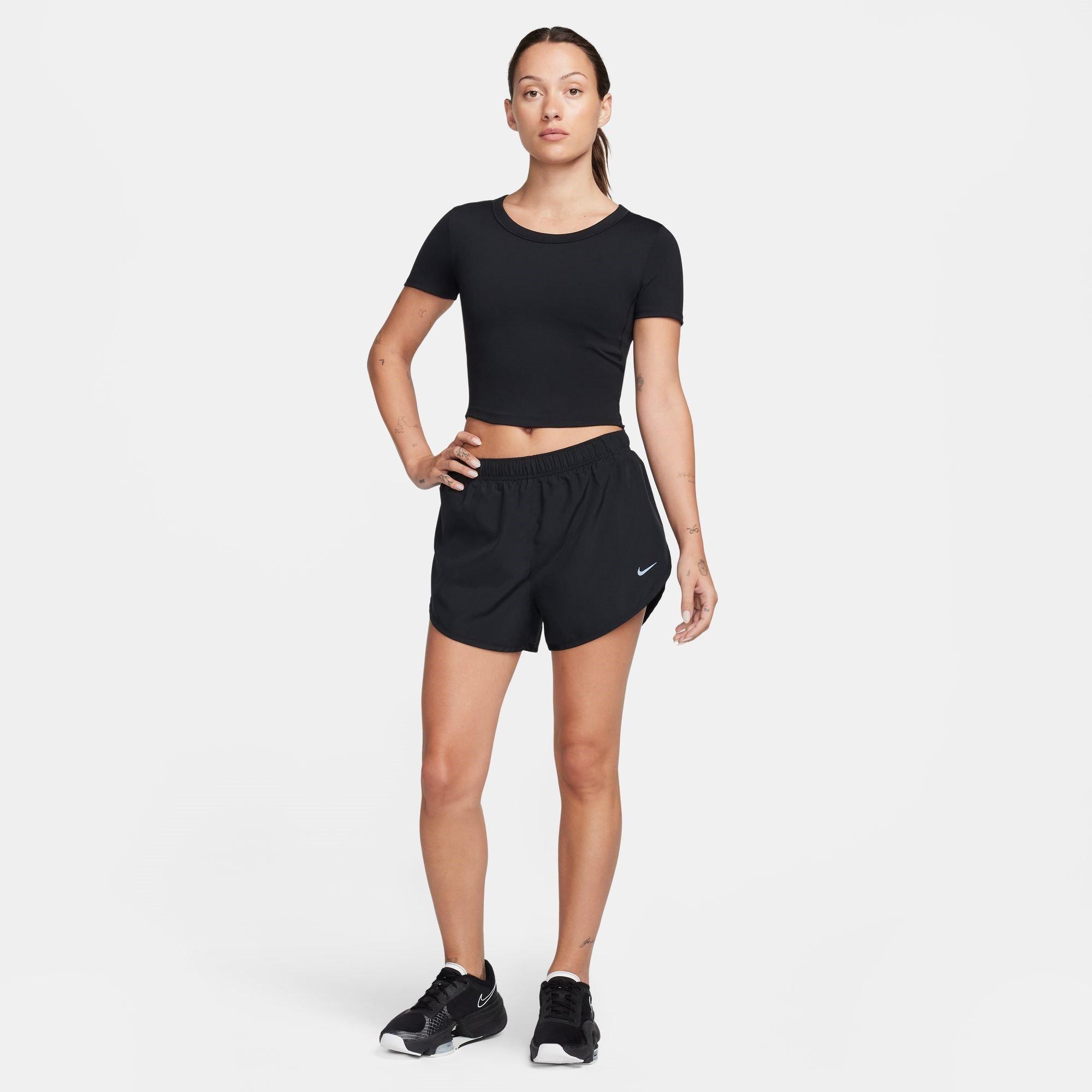 Nike One Fitted Womens Dri FIT Short Sleeve Top