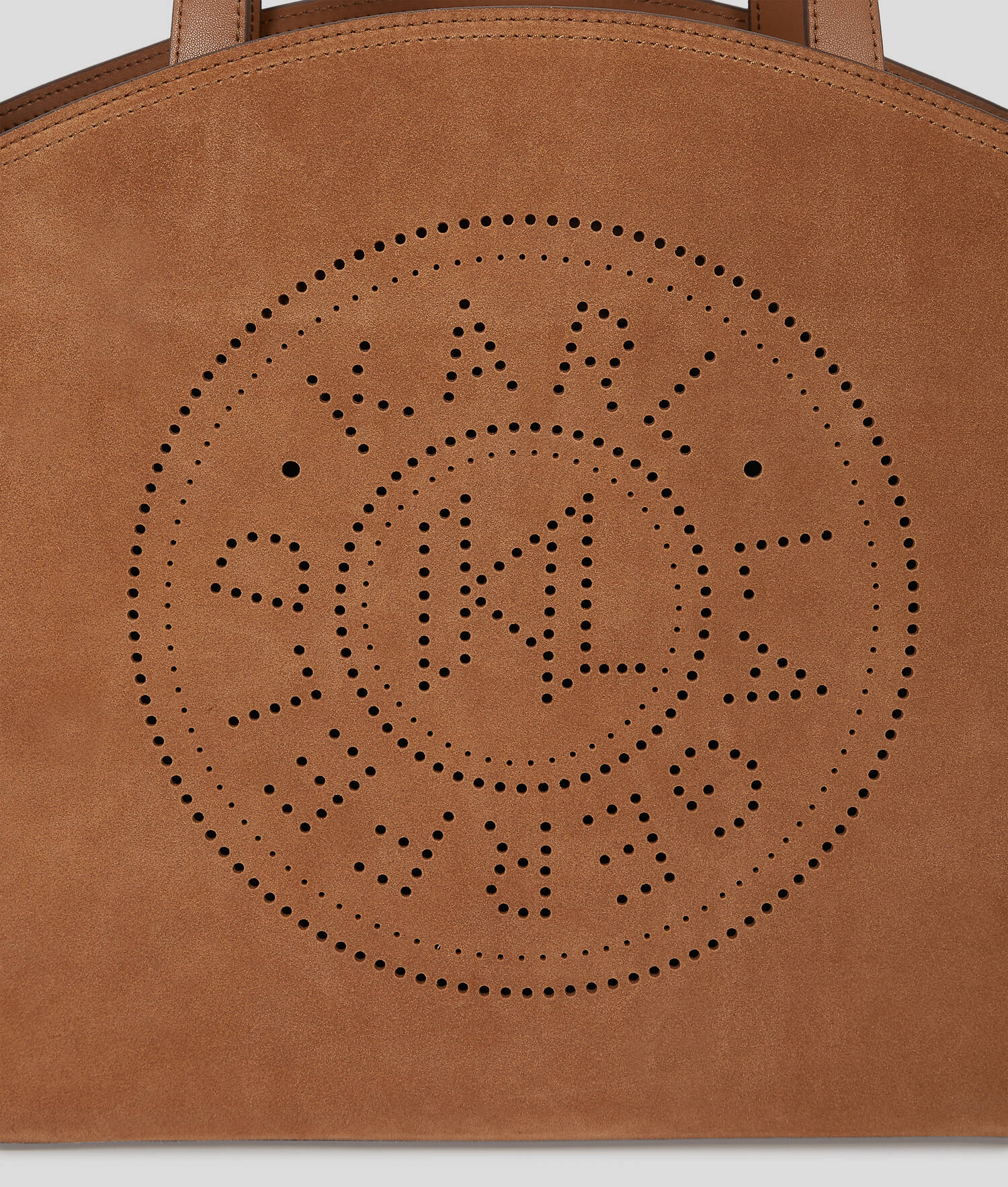 SAC CABAS EN DAIM K/CIRCLE - Terra