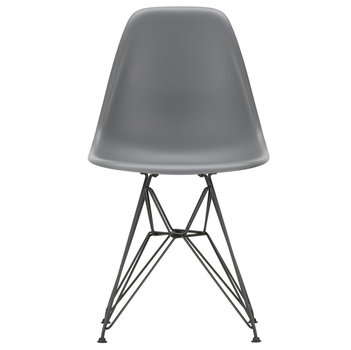 Eetkamerstoel DSR Granite grey RE zwart