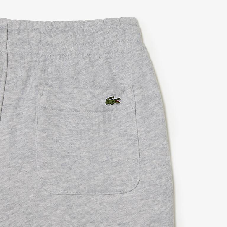 Pantalon de survêtement femme imprimé floqué Lacoste Pantalons de survêtement - Gris - Lacoste - Femme