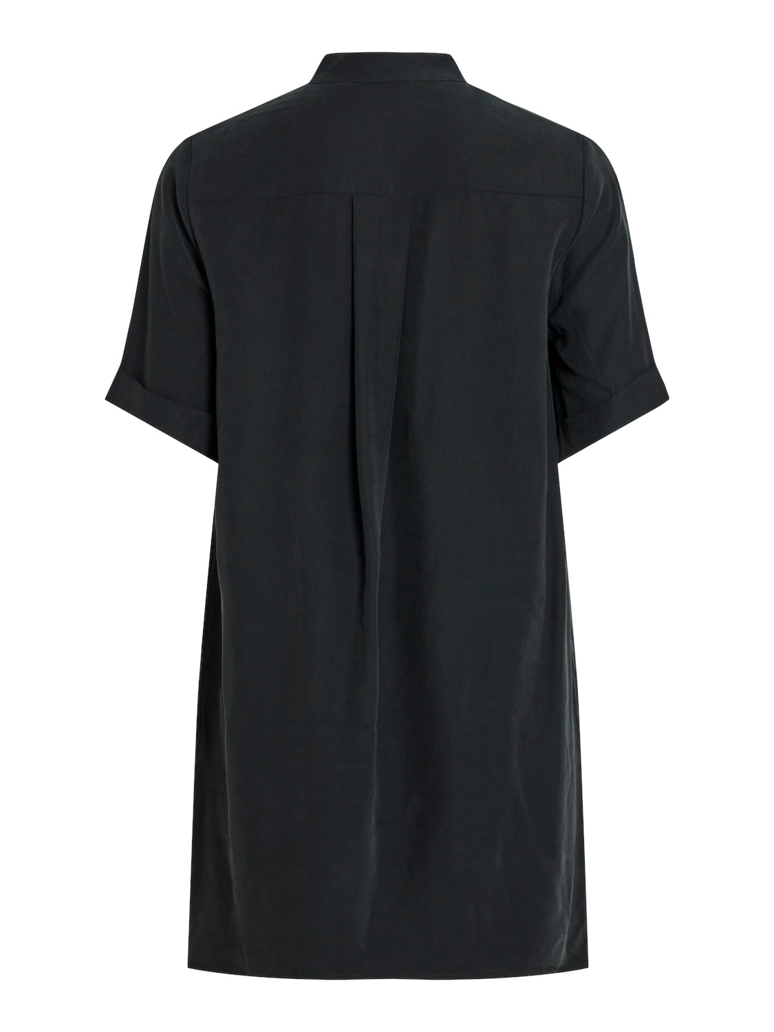 Vila  Vigalato High Neck kort kjole - Black Beauty