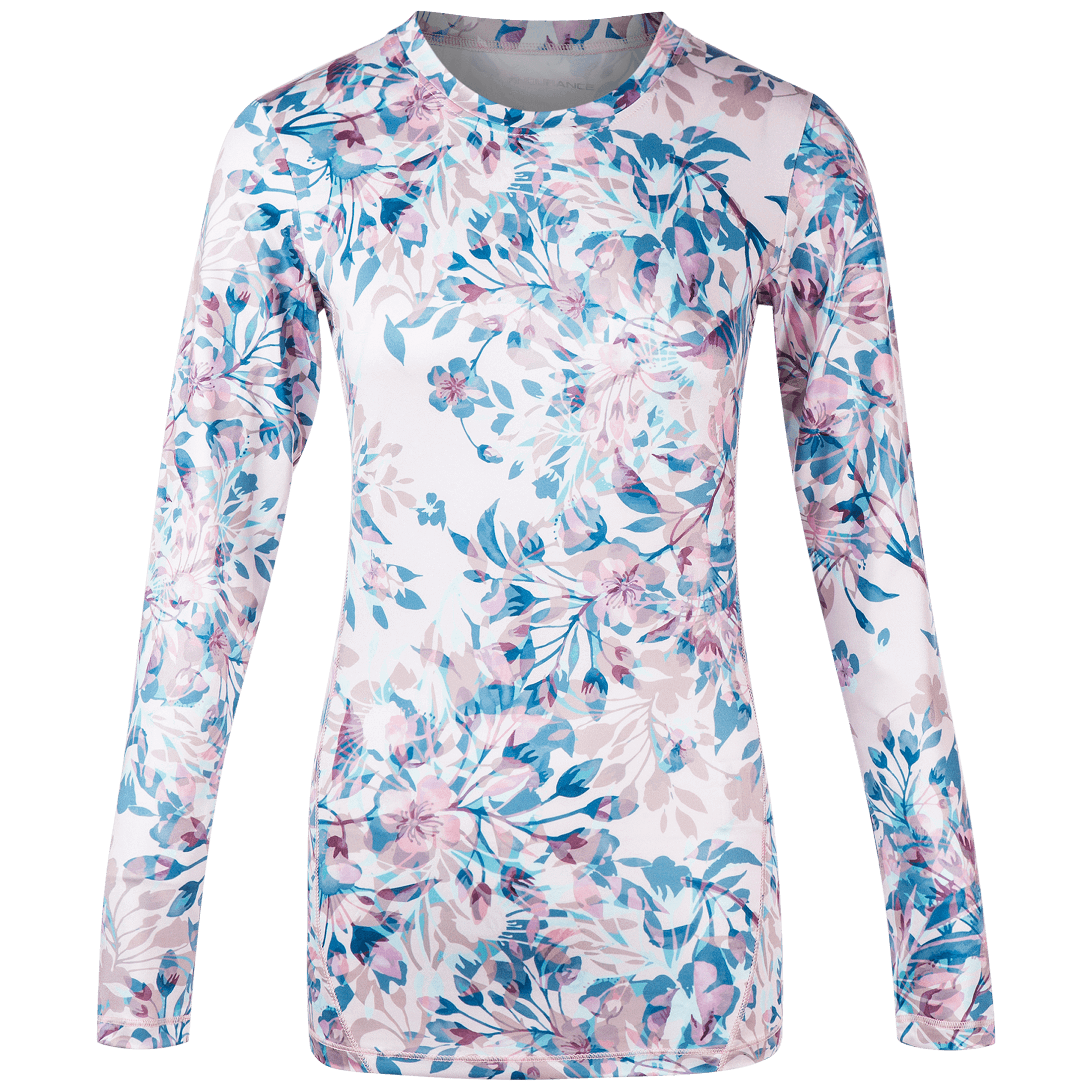 Endurance Forget-Me-Never W Printed L/S Tee - Treningstøy