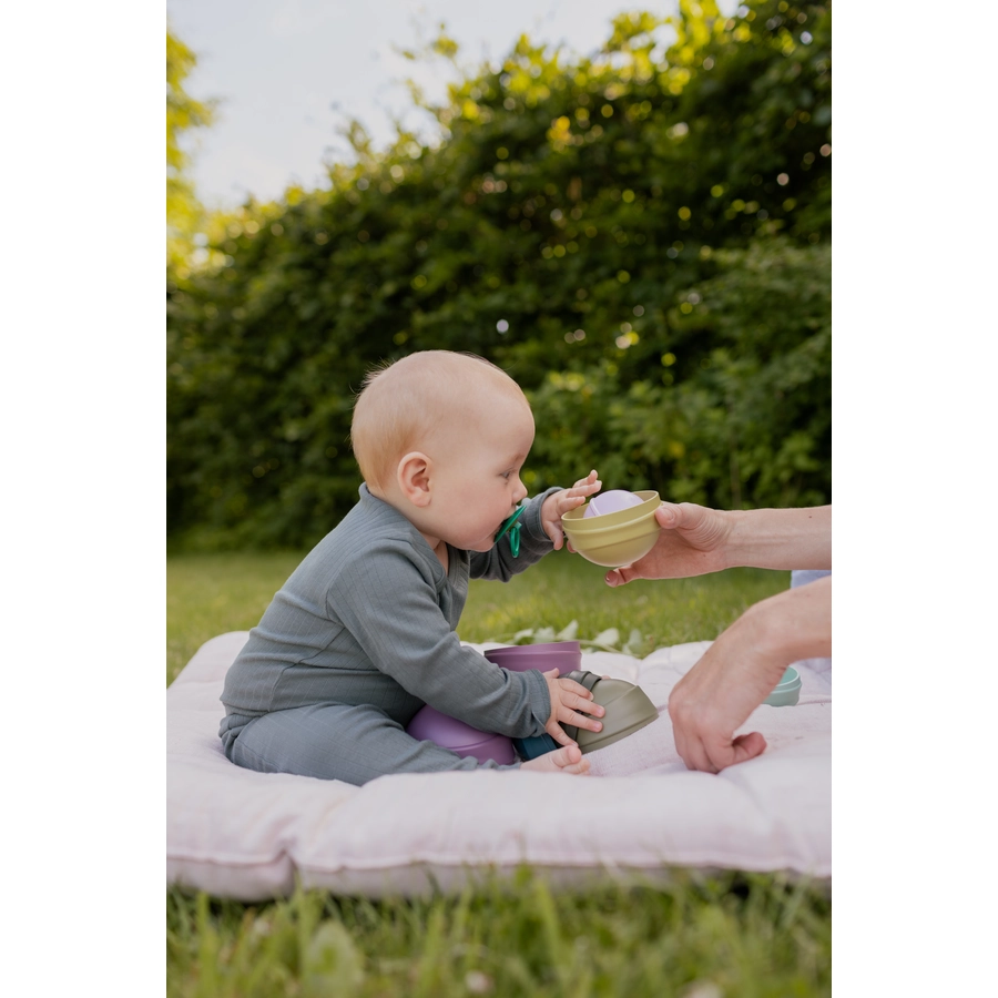BIBS® Stapelturm Bright Rainbow