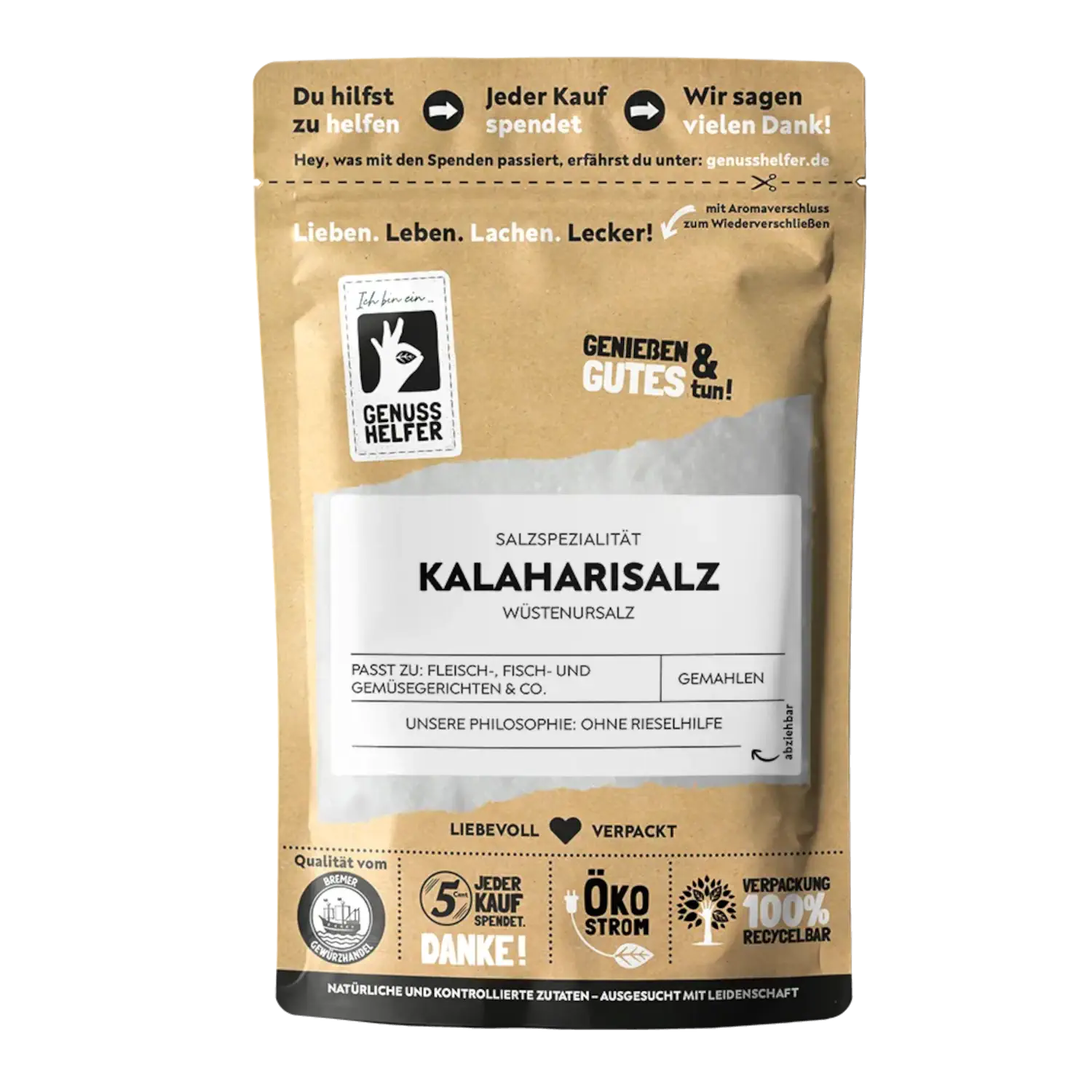 Kalaharisalz aus Afrika