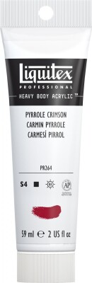 Liquitex - Akrylmaling - Heavy Body - Pyrrole Crimson 59 ML