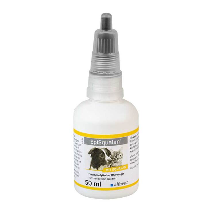 Episqualan Ohrreiniger für Hunde / Katzen, 50 ml