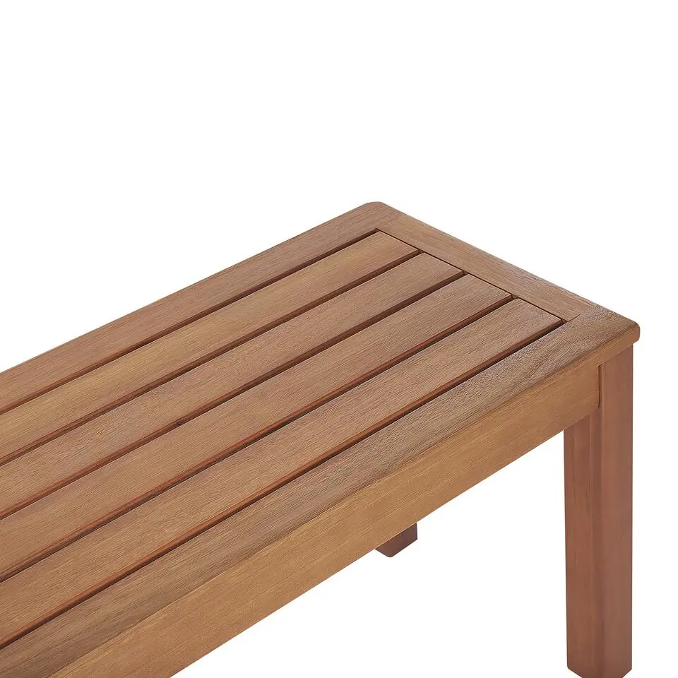 MONSANO - Tuinset voor 6 - Lichte houtkleur - Eucalyptushout