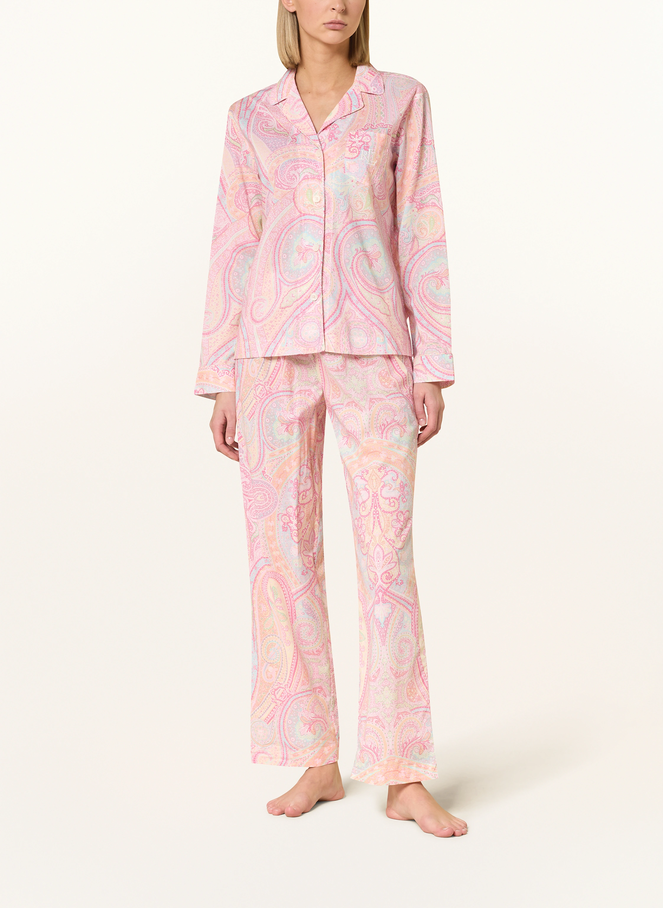 LAUREN RALPH LAUREN 7/8-Schlafanzug