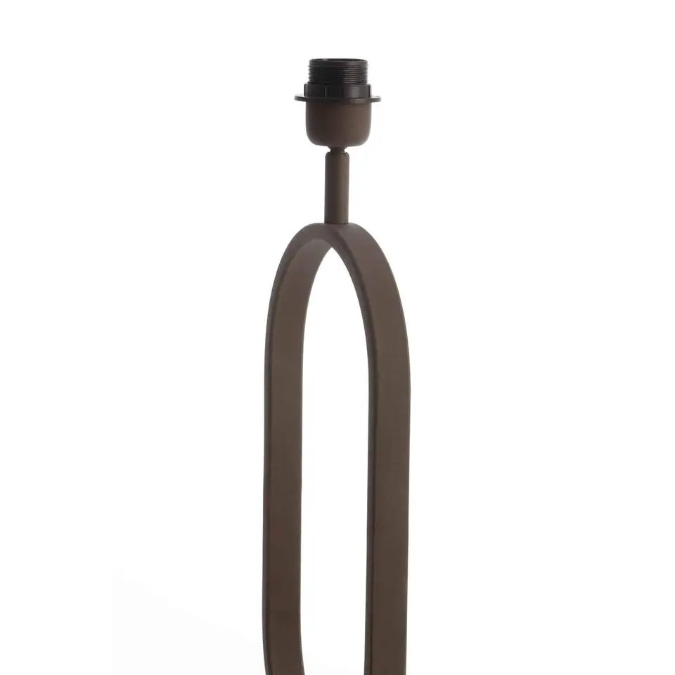 Lampvoet Jamiri - Bruin - 20x13x55cm