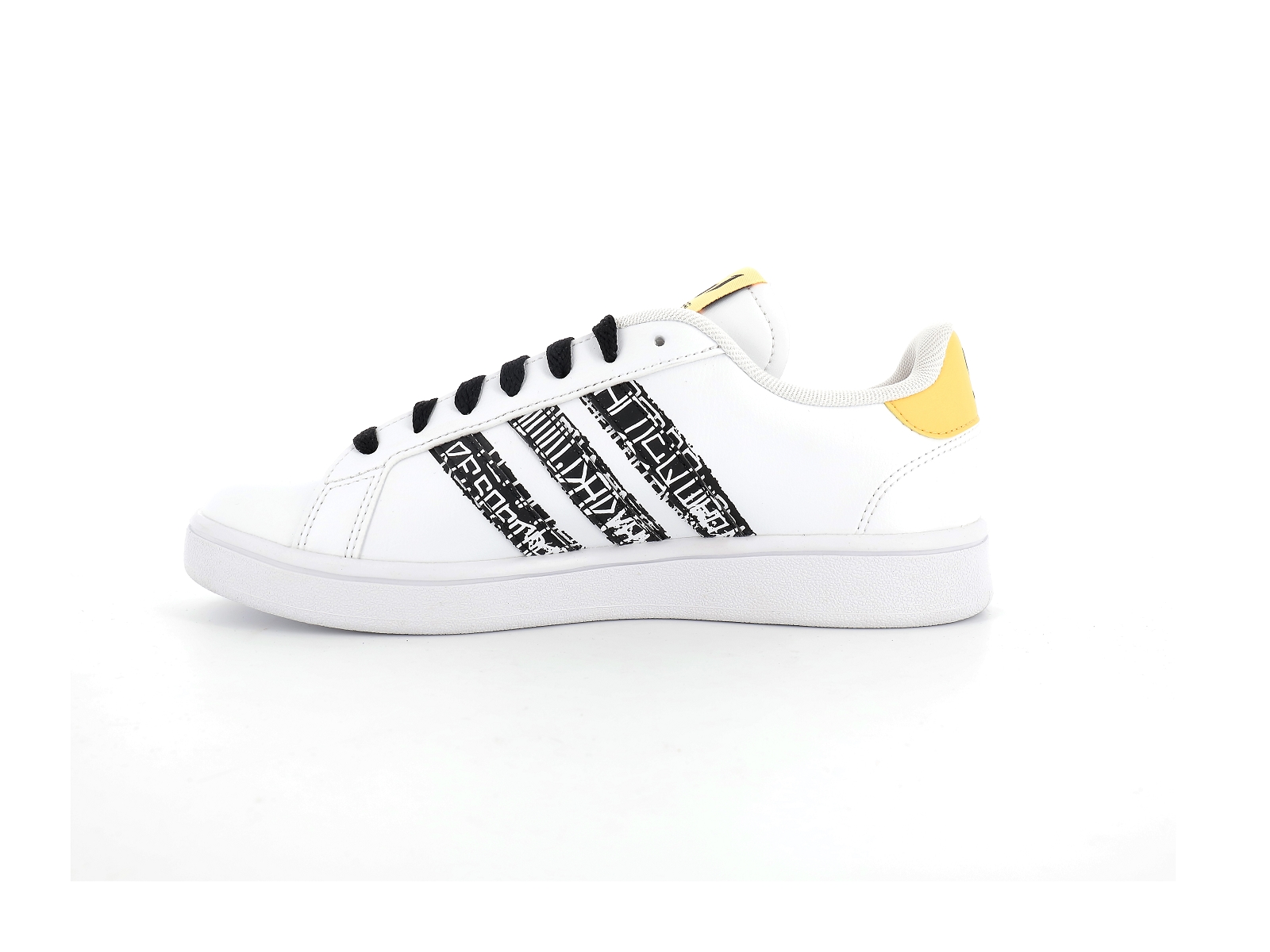 Adidas-GW8816 Synthétique Blanc Noir
