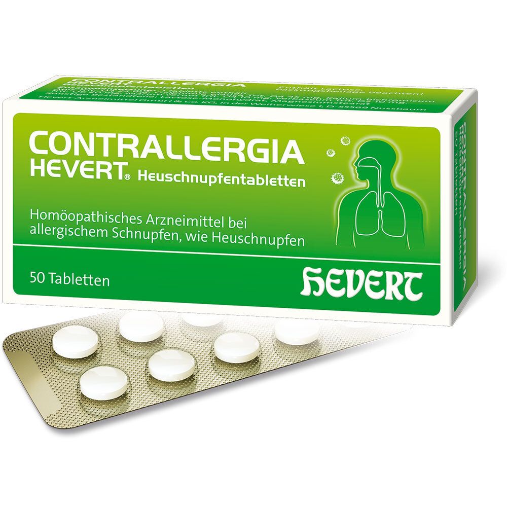 CONTRALLERGIA HEVERT® Heuschnupfentabletten