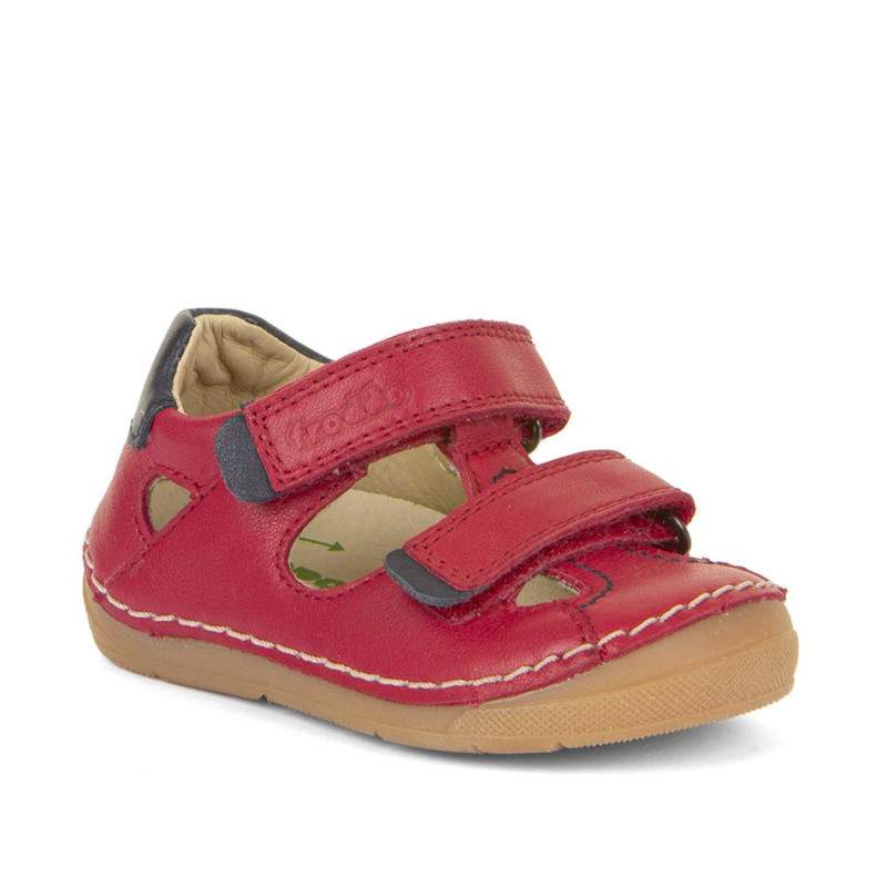 Froddo Froddo Amplio Paix Sandales Deux Scratchs Rouge