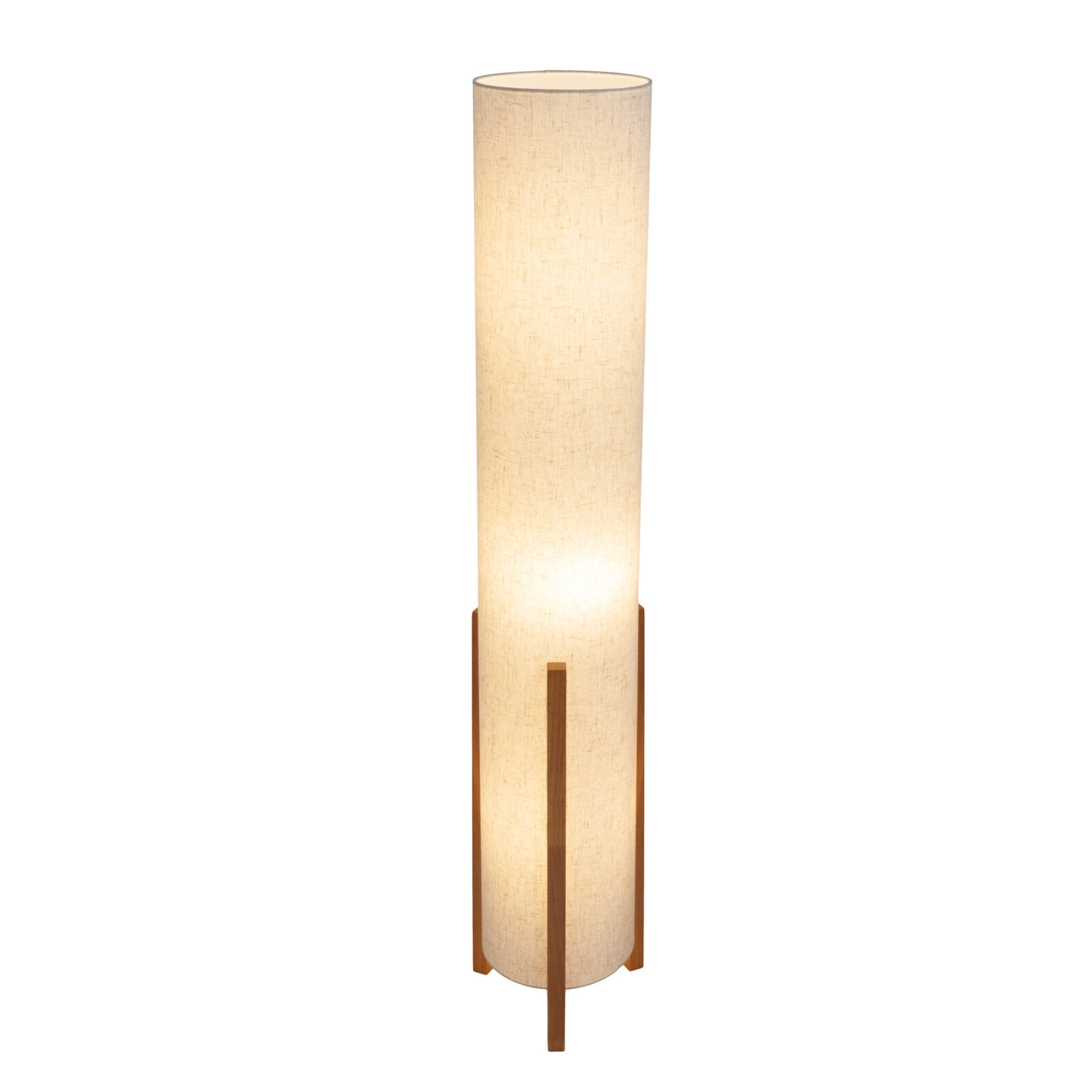 Stehleuchte MATILDA - naturfarben - Leinen - 110 cm