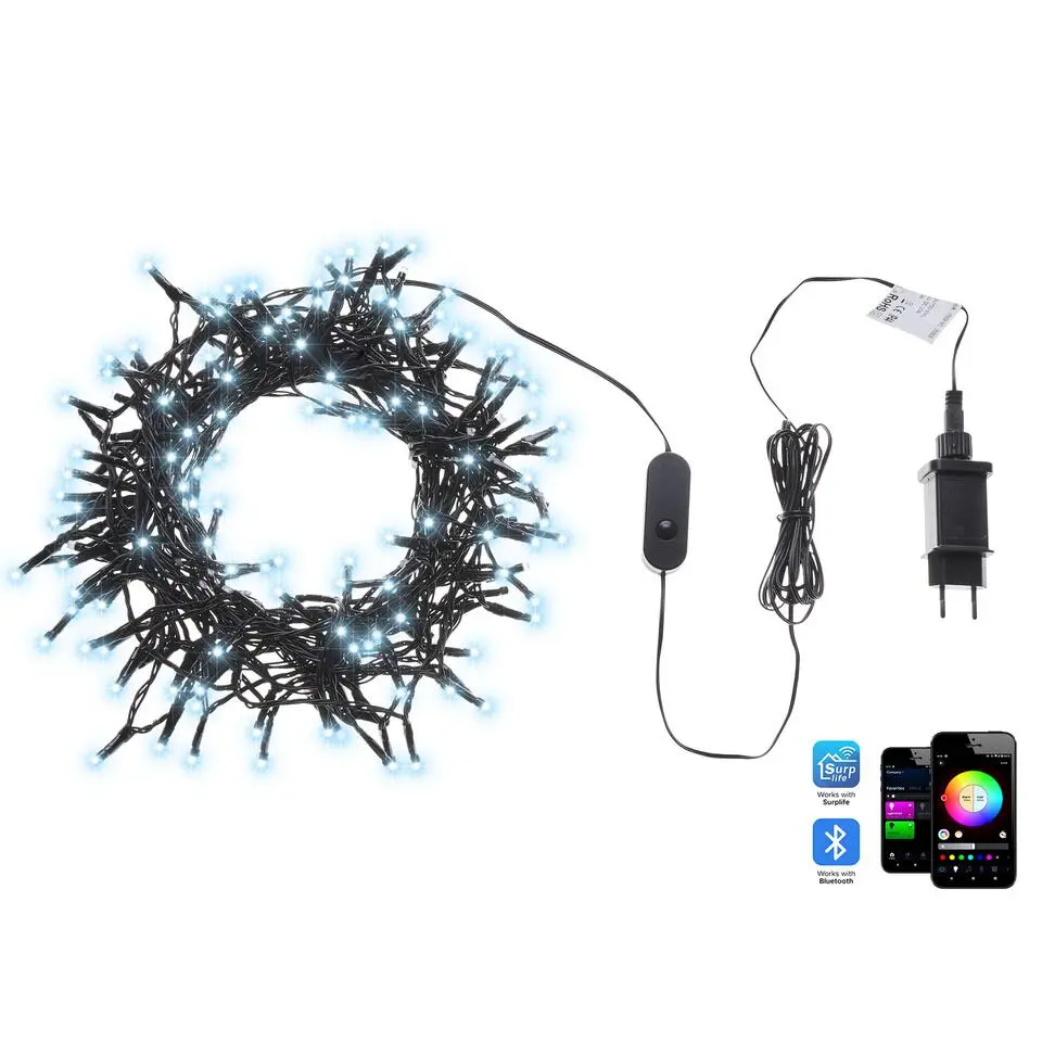 IGALIKU - LED kerstverlichting - Zwart - 2700 cm - PVC