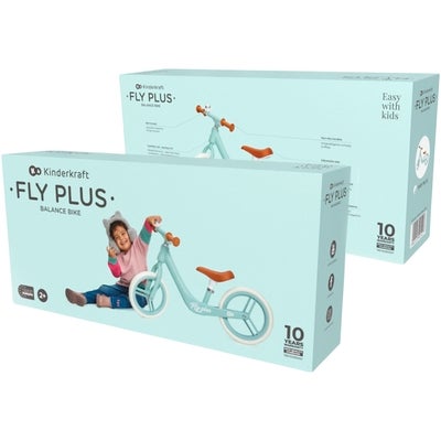 Kinderkraft FLY PLUS Balansesykkel, Blå