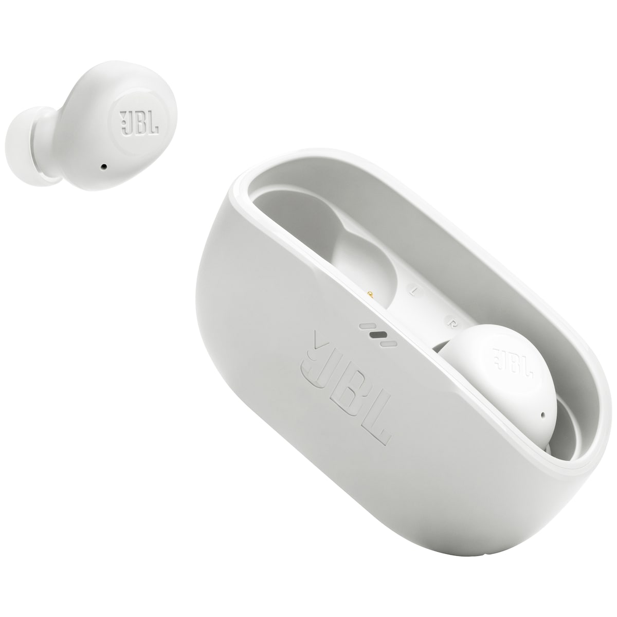 JBL Wave Bud helt trådløse in-ear hodetelefoner (hvit)