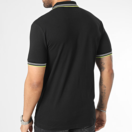 Polo Manches Courtes Paul Curved 50469245 Noir