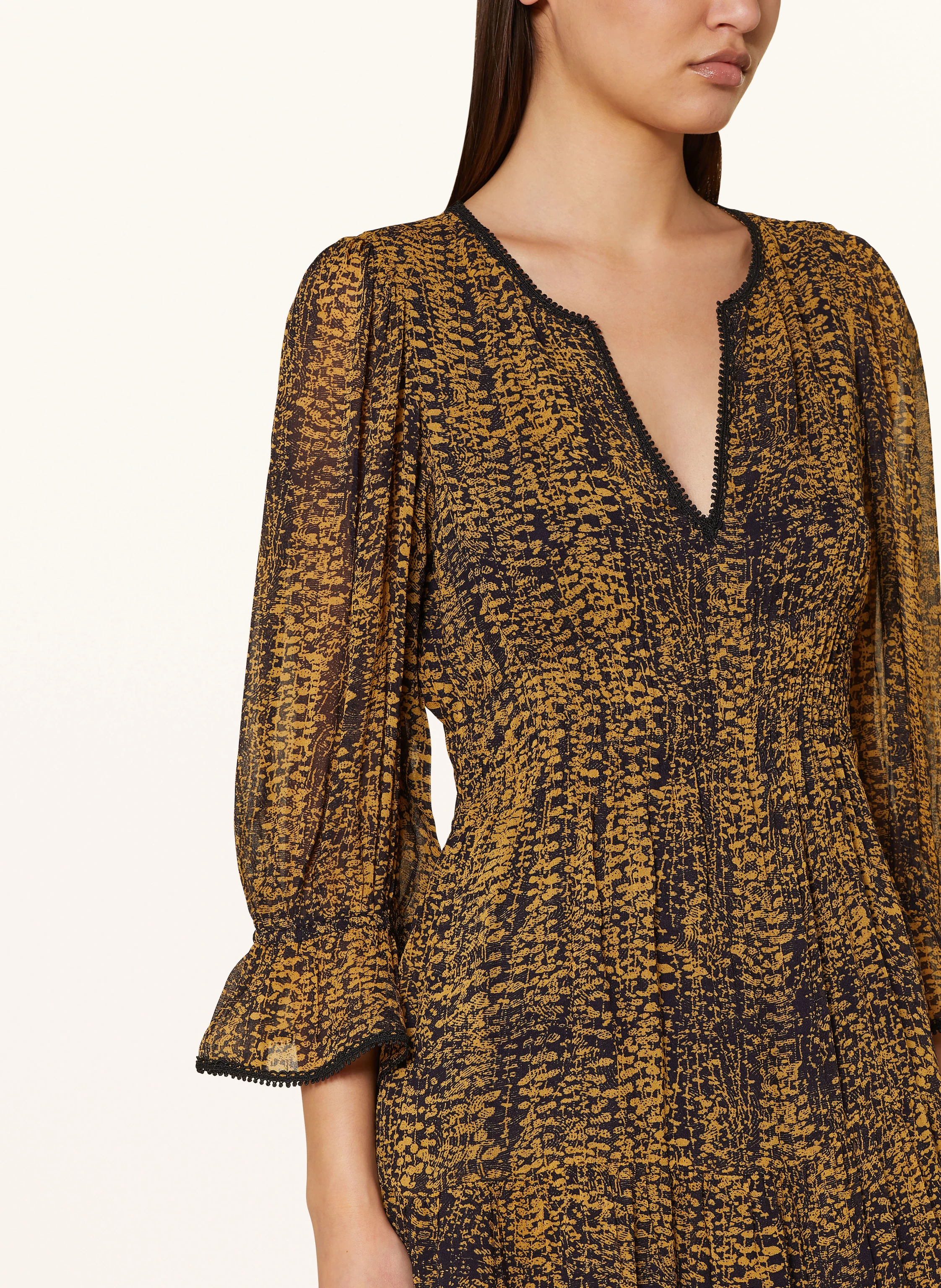 ba&sh Kleid CLOVIA mit 3/4-Arm