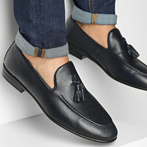 Mocassins Dep 970 Bleu Marine