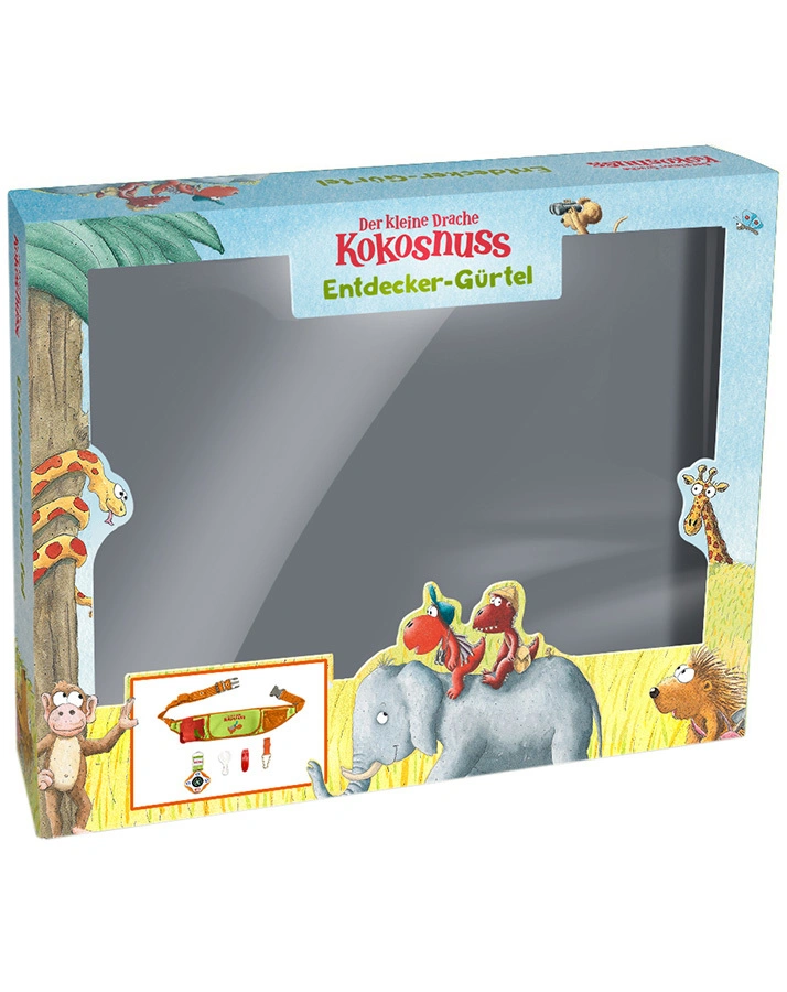 Expeditionsset DER KLEINE DRACHE KOKOSNUSS 5-teilig in bunt