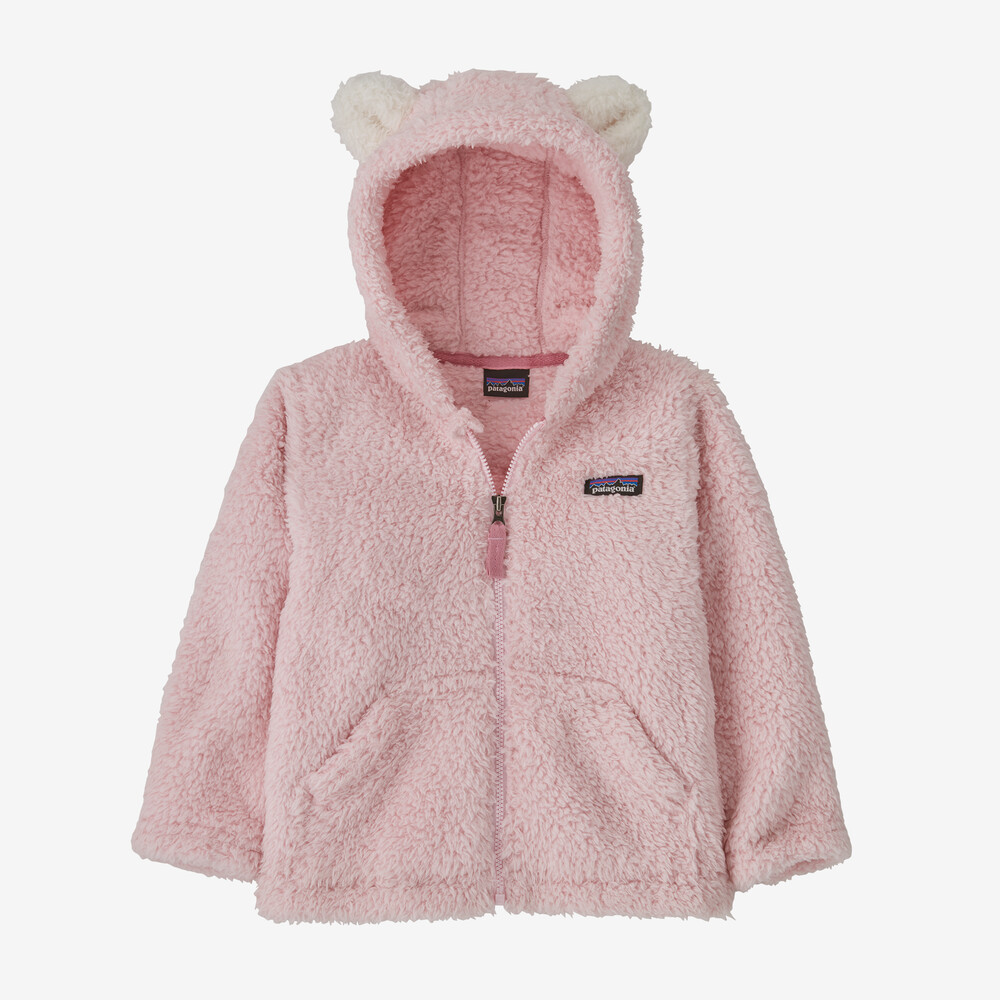 Baby-Fleece-Kapuzenpullover mit Fellmotiven