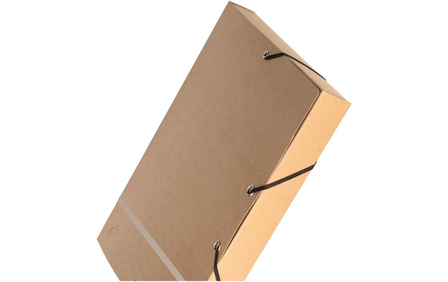 Ordner Sammelbox A4, BeigeRecycelte Sammelbox im A4 Format