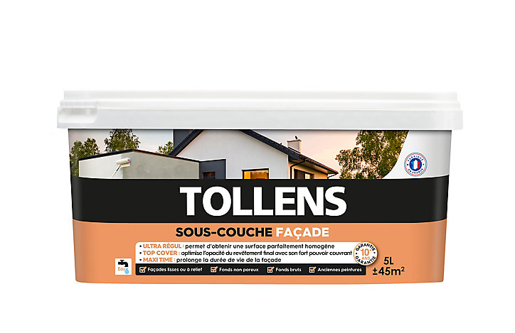 Peinture extérieure sous-couche façade Tollens 5L