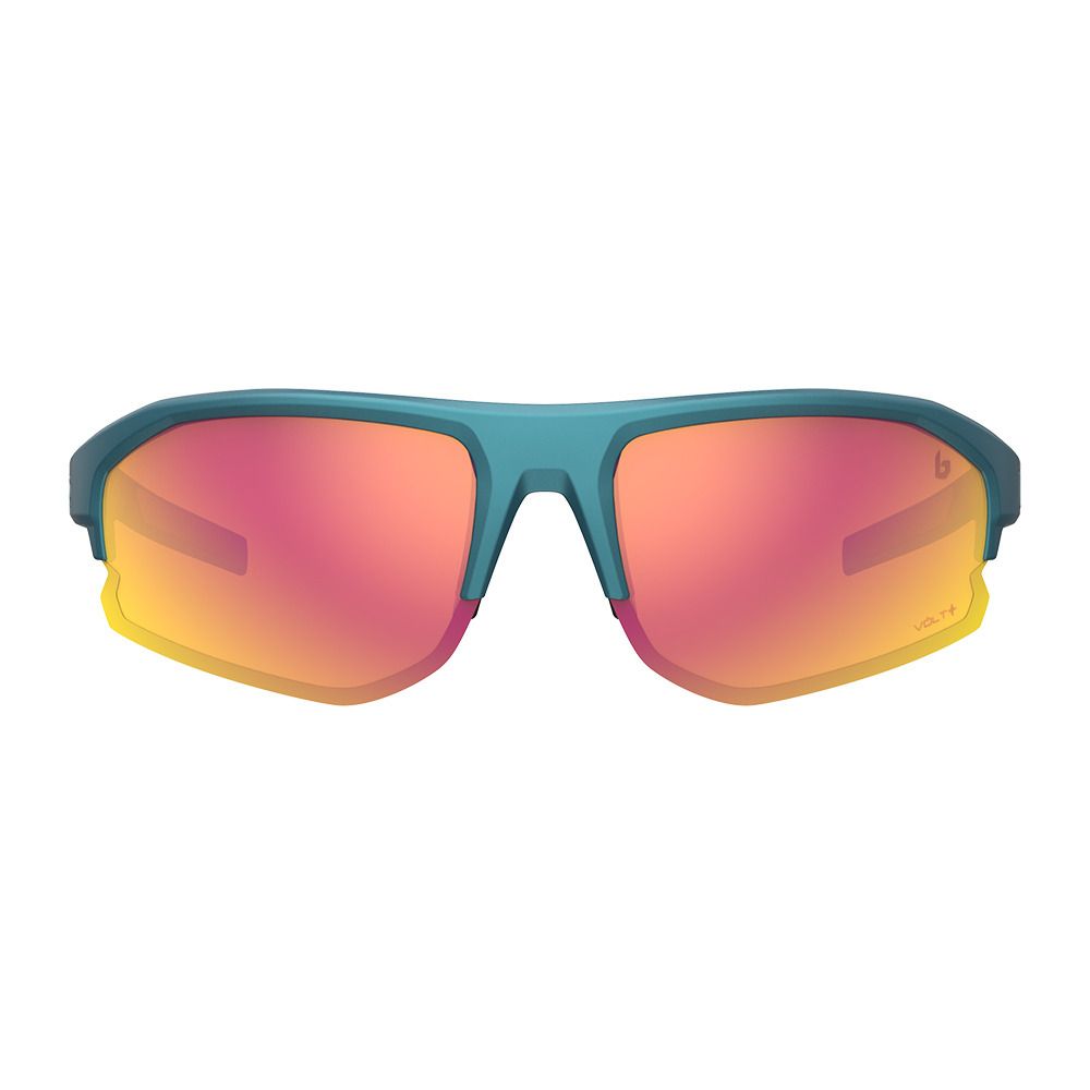 Bolle BOLT 2.0 S - Lunettes de soleil polarisés creator teal metallic/volt+ ruby