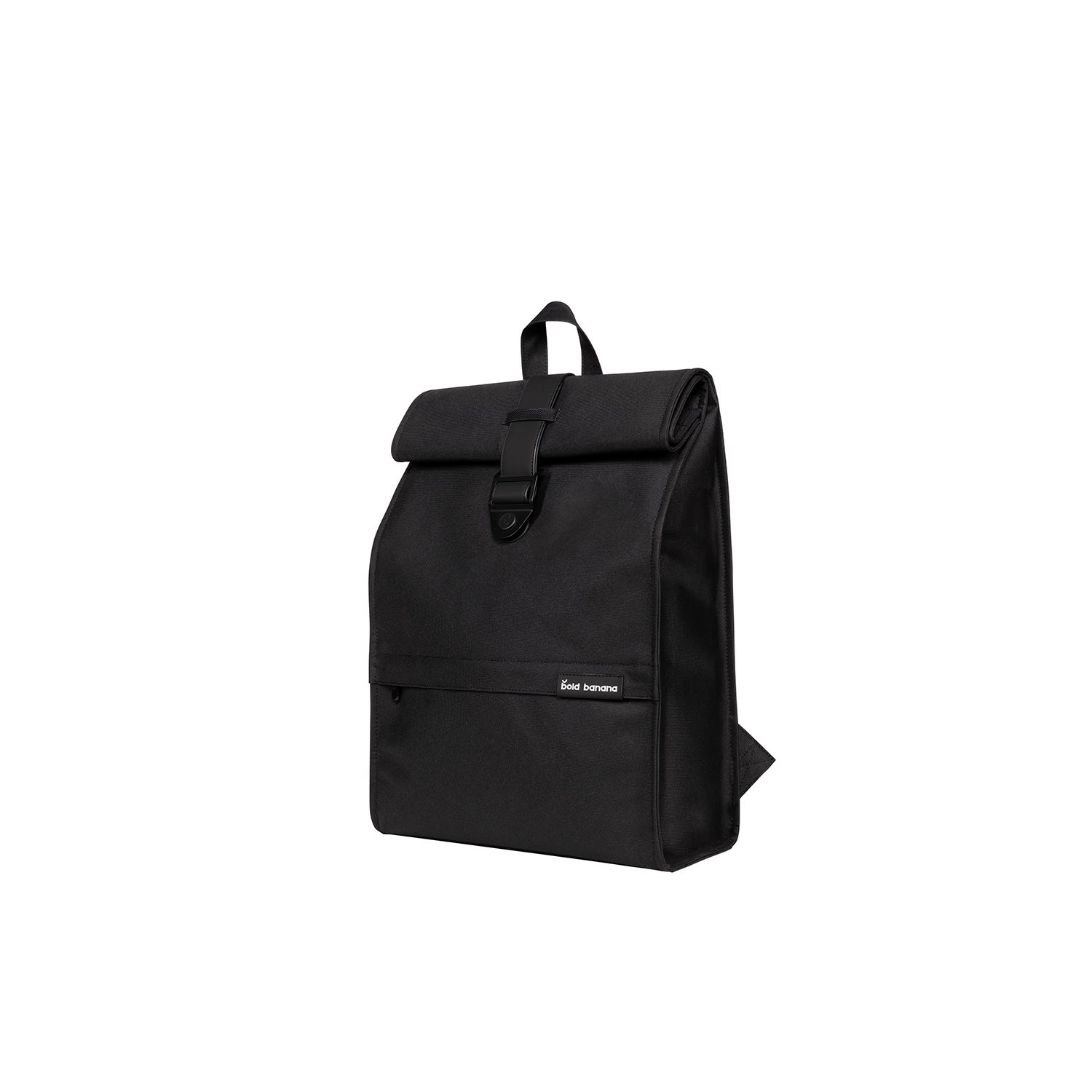 Bold Banana Roll Top Backpack big black
