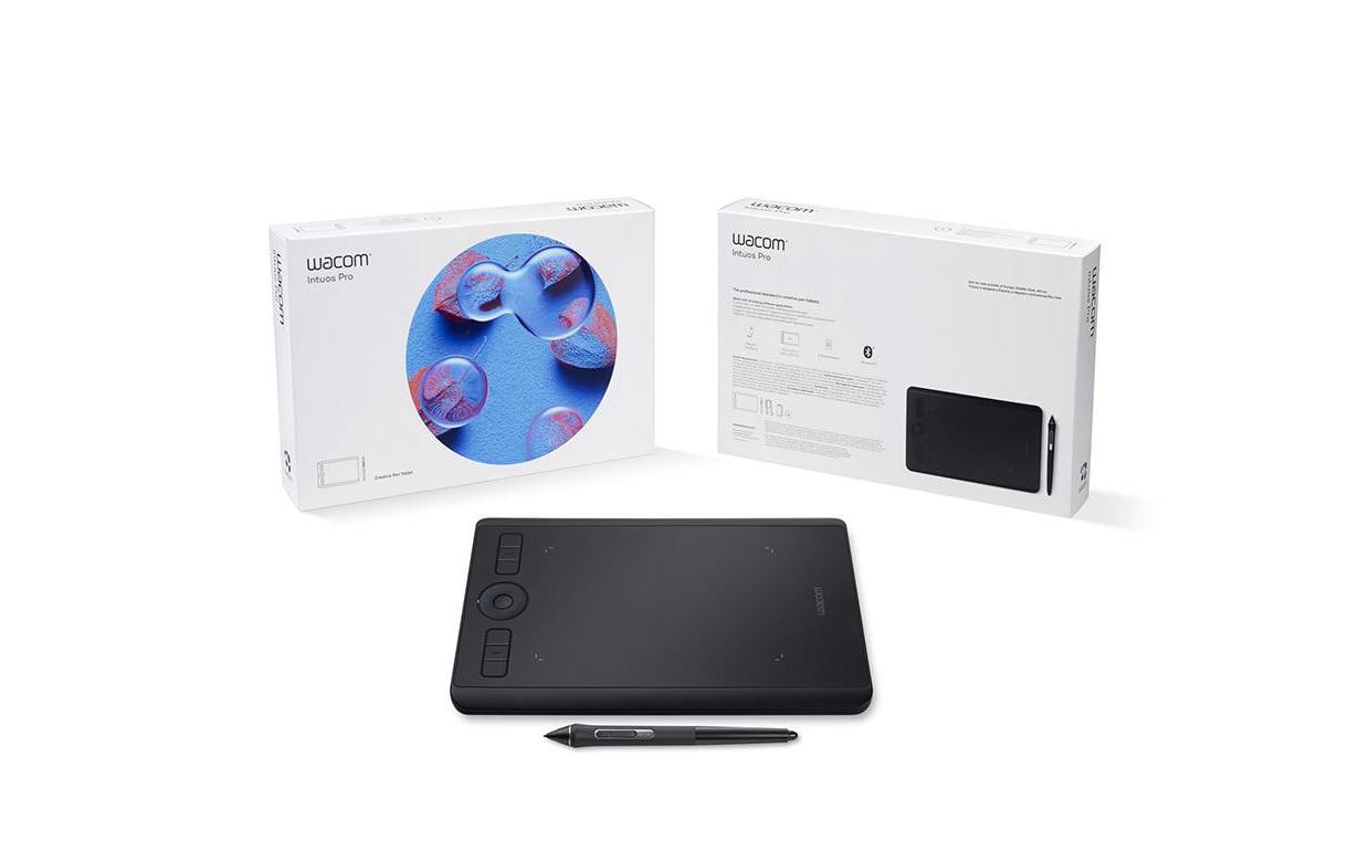 Stifttablet Intuos Pro S<br>Performantes Grafiktablet, Grösse S, schwarz