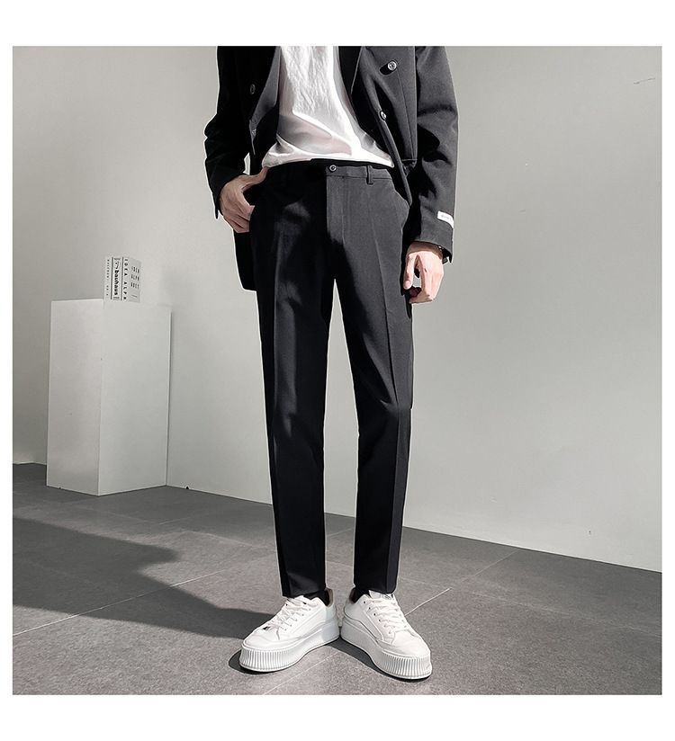 Deepwood - Rechte, effen pantalon