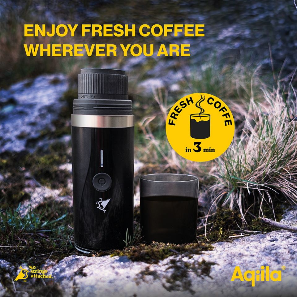 Aqiila - Coffeebird - Bærbar espressomaskine
