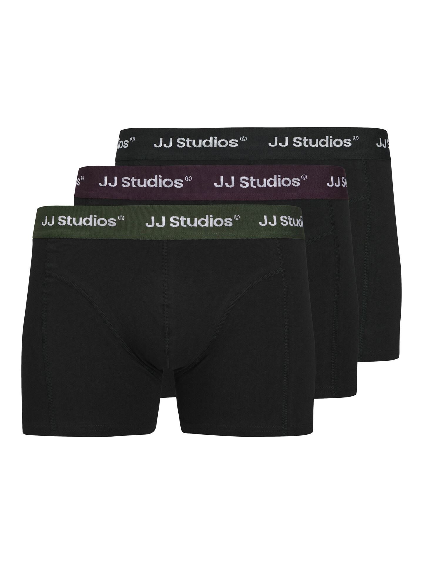 Soho Solid Trunks 3 Pack Junior