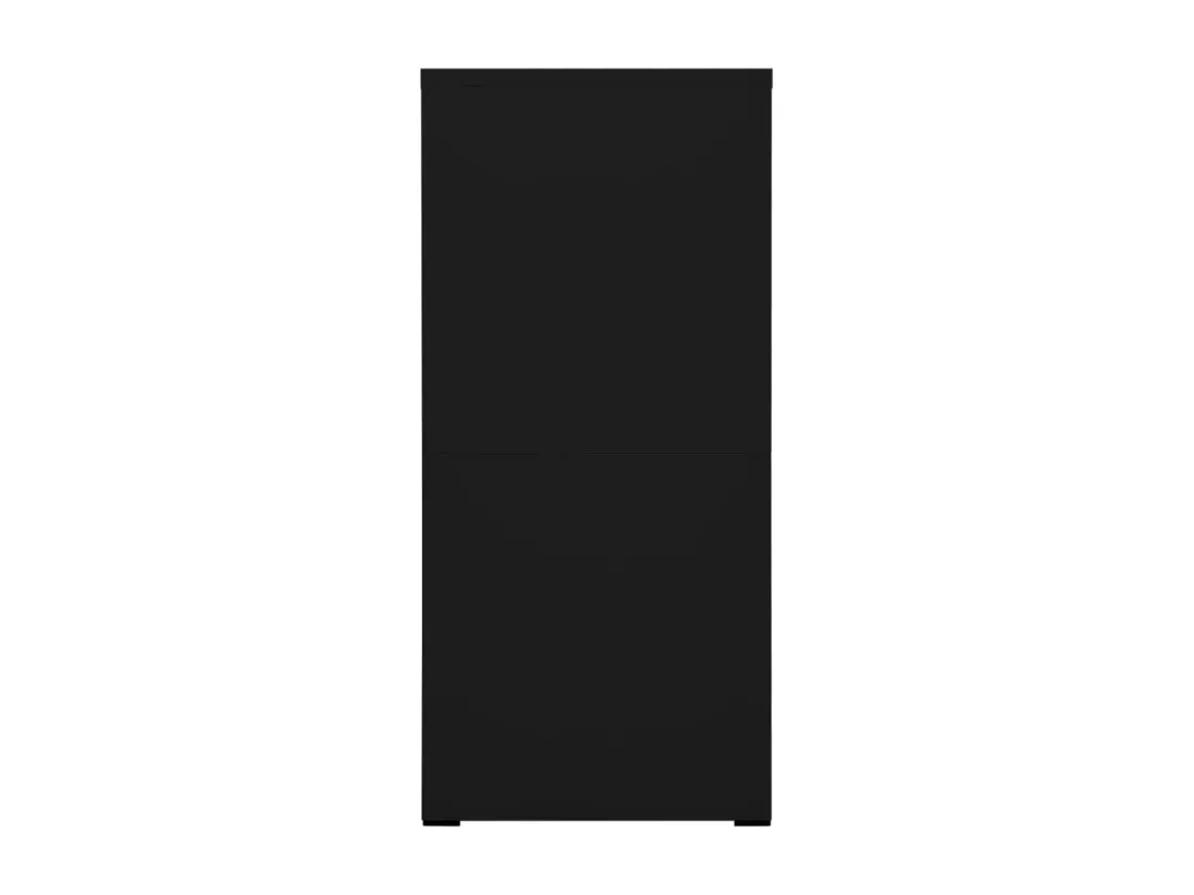 Classeur Noir 46x62x133 cm Acier