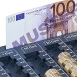 Casier à monnaie EUROBOARD L, (L)324 x (P)190 x (H)