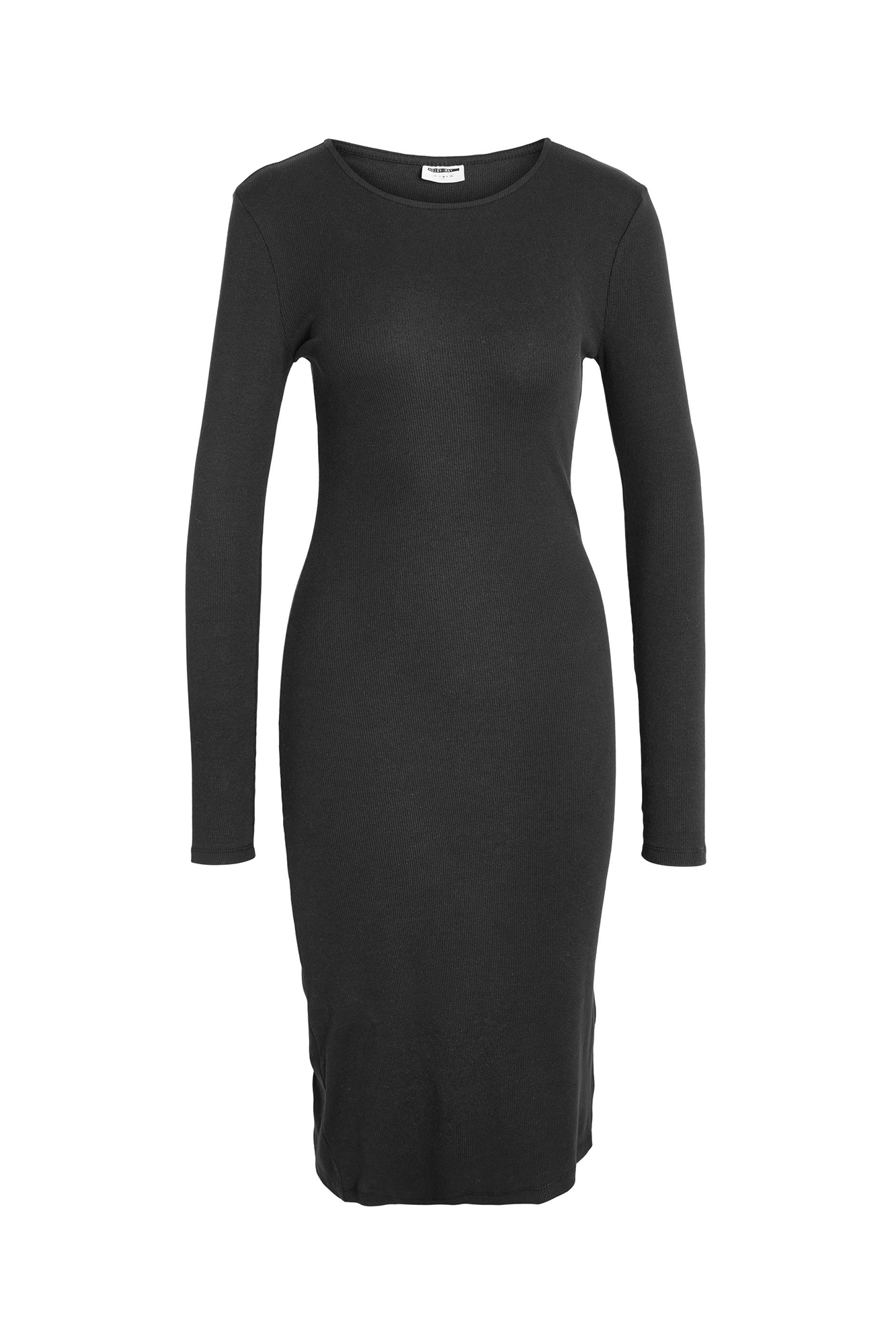 vestido midi ajustado