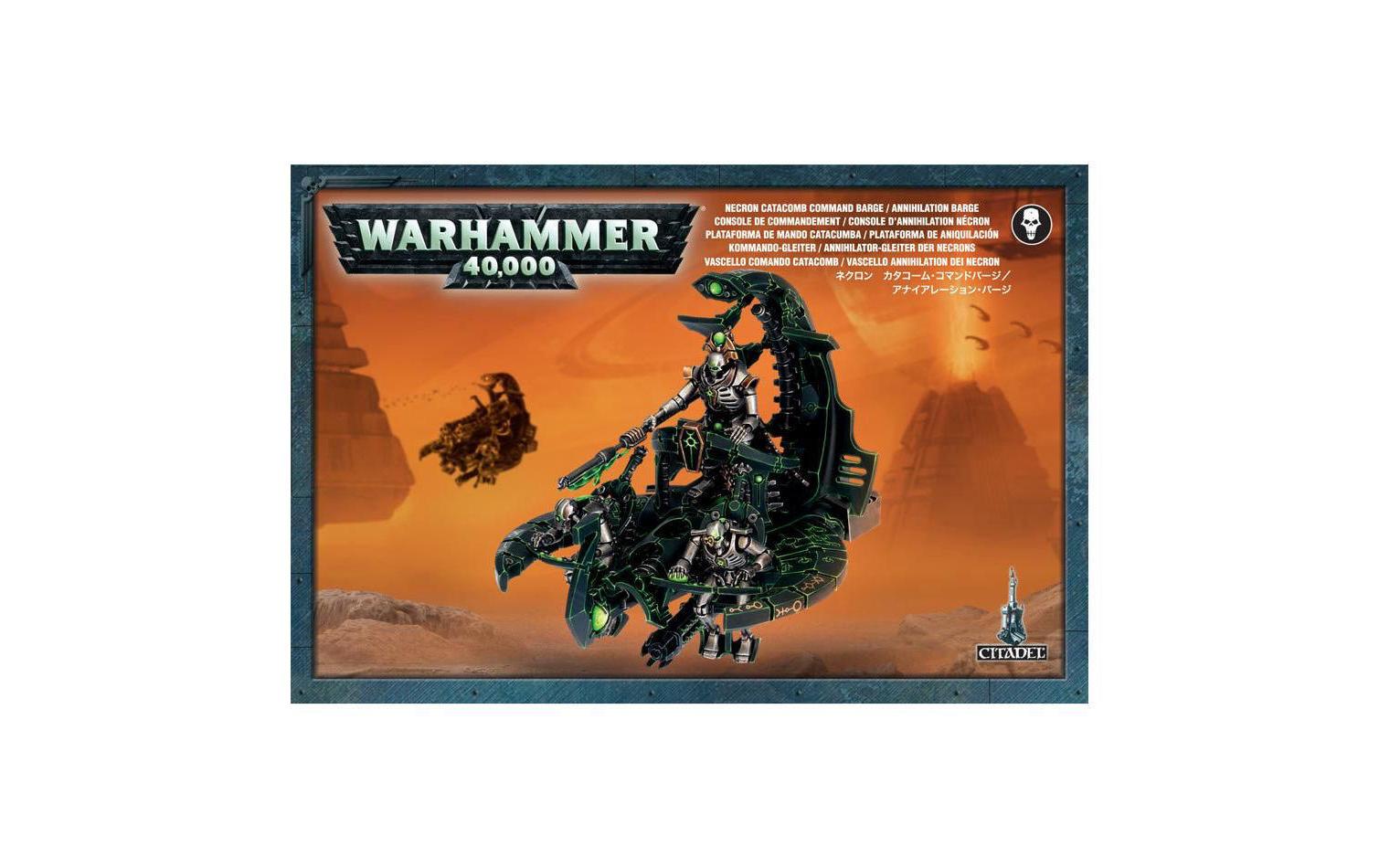 Figur Warhammer 40.000 Catacomb Command BargeBausatz