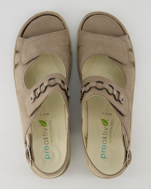 Waldläufer Garda Sandalen in Beige