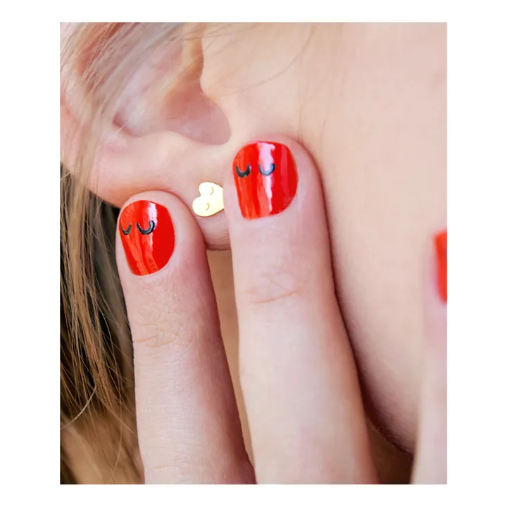 Adorabili Boucles d'oreilles Cœur | Doré